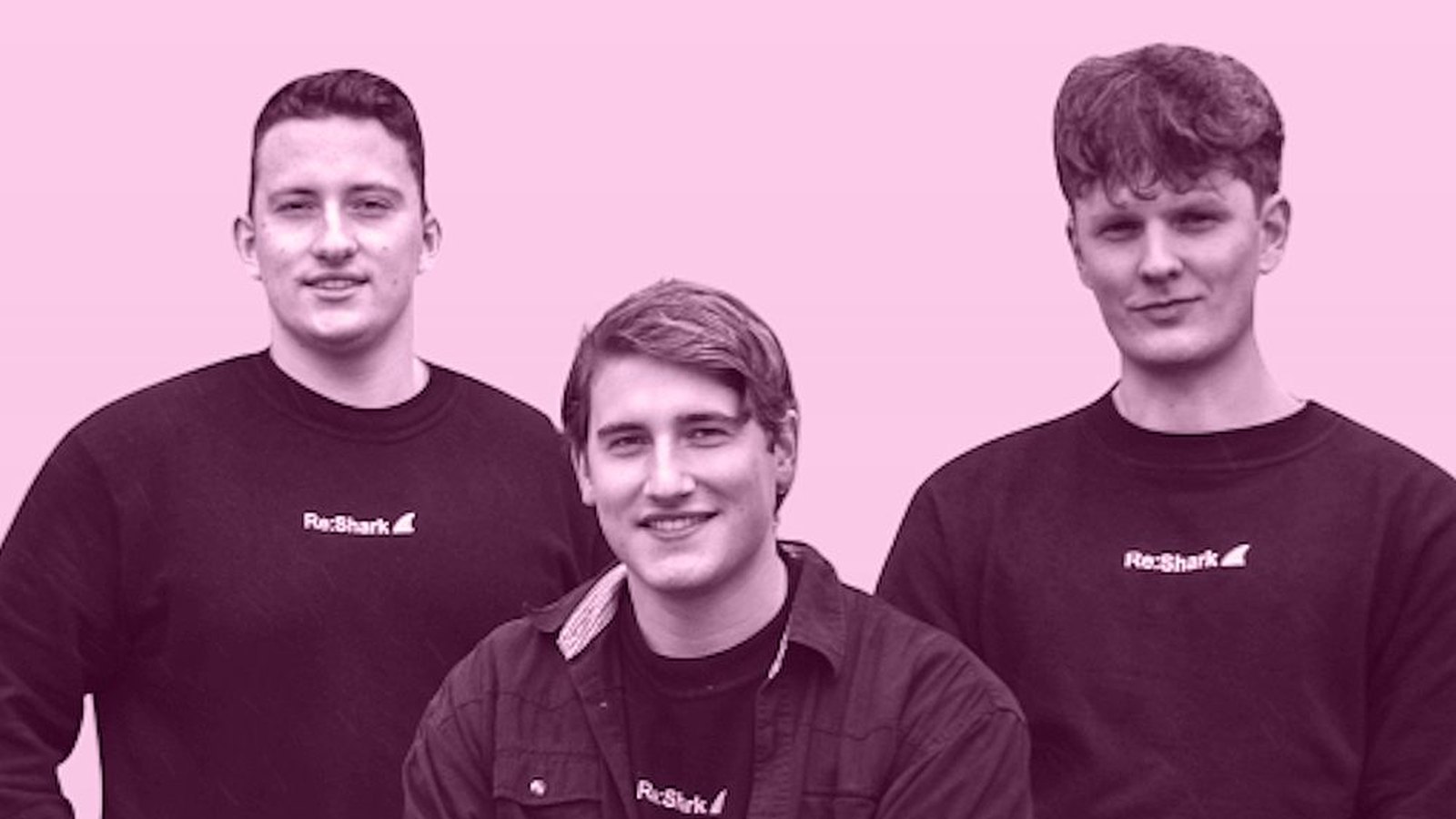 De oprichters van Re:Shark, gefotografeerd voor de 25 under 25 van MT/Sprout