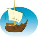 Logo Kamper Kogge - Dutch Medieval Sailing Cog