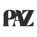 Logo van PAZ rouwkaartontwerp