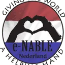 Logo van Stichting e-NABLE Nederland