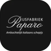 Logo van IJsfabriek Paparo sinds 1975