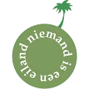 Logo van Niemand is een eiland