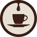 Logo van De koffiebranders van Delft (koffie B2B)