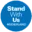 Logo van StandWithUs Nederland