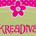 Logo van Kreadiva creatieve workshops kinderfeestjes AND handgemaakte kado's voor bedrijven AND consumenten
