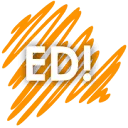 Logo van buro ED!