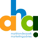 Logo van Aha! marktonderzoek en marketingadvies