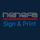Logo van Nenefa Sign AND Print