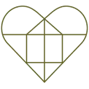 Logo van huisgeluk