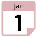 Logo van 1 januari