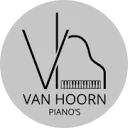 Logo van van Hoorn piano's vleugels