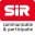 Logo van SIR communicatie AND participatie