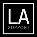 Logo van L.A. Support