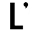 Logo van L'ORIGINE