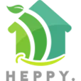Logo van Heppy schoonmaak