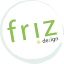 Logo van Friz Dezign vormgeving AND communicatie