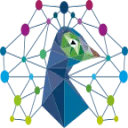 Logo van Peacock