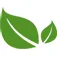 Logo van De Groene Reus = om