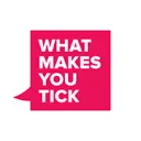 Logo van What Makes You Tick