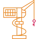 Logo van De Bossche Kraan
