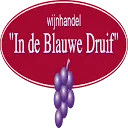 Logo van Wijnhandel '​In de blauwe druif'​