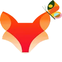Logo van De Kleine Vos en de Keizersmantel