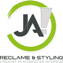 Logo van JA! reclame AND styling