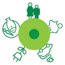 Logo van Coöperatie Duurzame Regio Haren U.A. Duurzaam Haren