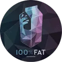 Logo van 100%FAT