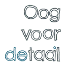 Logo van Oog voor de taal