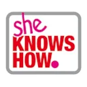 Logo van She Knows How - communicatie bureau