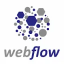 Logo van Webflow