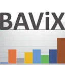 Logo van BAViX Business Analyse AND Visualisatie Trainer in Excel en Power BI