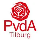 Logo van PvdA Tilburg