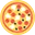 Logo van IJssalon/Pizza Rimini
