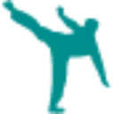 Logo van KVG kickboksen en weerbaarheid