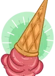 Logo van Iksmeltvoorjou - Vrolijke vintage ijs foodtrucks