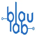 Logo van blau lab