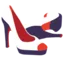 Logo van DE GEZELLIN thuisservice op hakken