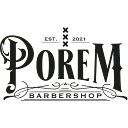 Logo van POREM barbershop