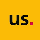 Logo van us media - digital product partner