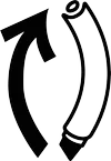 Logo van StiftShift - visuele sessies - praatplaten - trainingen zakelijk tekenen