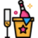 Logo van R AND R Partycare