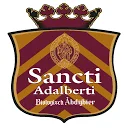 Logo van Sancti Adalberti - biologisch abdijbier uit Egmond