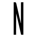 Logo van NOMAD aan het ij