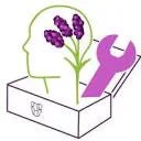 Logo van Blom studiebegeleiding